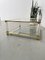 Acrylic Coffee Table in Brass and Glass, 1970s, Image 18