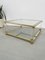 Acrylic Coffee Table in Brass and Glass, 1970s, Image 32