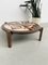 Tavolino da caffè in ceramica in quercia e ceramica, anni '50, Immagine 23