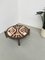 Tavolino da caffè in ceramica in quercia e ceramica, anni '50, Immagine 5