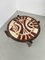 Tavolino da caffè in ceramica in quercia e ceramica, anni '50, Immagine 2
