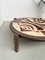 Tavolino da caffè in ceramica in quercia e ceramica, anni '50, Immagine 31