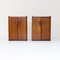 Italian Mid-Century Modern Wood Buffets Cabinets, 1950s, Set of 2 12