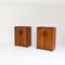 Italian Mid-Century Modern Wood Buffets Cabinets, 1950s, Set of 2 4