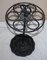 Black Cast Iron Umbrella Stand or Walking Cane Holder, 1890s 7