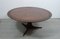 Large Mid-Century Modern Coffee Table in Teak & Copper, 1960s 1