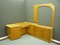 Anthroposophical Furniture Installation with Desk by Felix Kayser for Schiller Möbel, 1940s, Set of 3 1