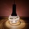 Stehlampe mit beleuchtetem Glasfuß von Doria Leuchten, 1960er 8
