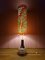 Lámpara de pie con base de vidrio iluminado de Doria Leuchten, años 60, Imagen 4
