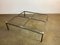 Large Handmade Coffee Table in Glass and Aluminum 16