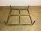 Large Handmade Coffee Table in Glass and Aluminum 17