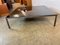 Large Handmade Coffee Table in Glass and Aluminum 6