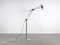 Italienische Vintage Stehlampe mit Carrara Marmor Gestell 4