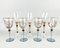 Vintage Wine Champagne Glasses, Vases and Decanter from Nagel, Germany, 1980s, Set of 18 8