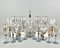 Verres à Champagne, Vases et Carafe Vintage de Nagel, Allemagne, 1980s, Set de 18 2