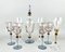 Vintage Wine Champagne Glasses, Vases and Decanter from Nagel, Germany, 1980s, Set of 18 5