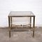 Vintage French Coffee Table in Brass and Glass, 1960s 1