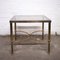Vintage French Coffee Table in Brass and Glass, 1960s, Image 4