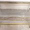 Vintage French Rectangular Coffee Table in Brass and Glass, 1960s, Image 6