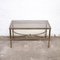 Vintage French Rectangular Coffee Table in Brass and Glass, 1960s 3