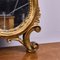 Goldener Vintage Holzspiegel 3