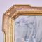 Goldener Vintage Holzspiegel, 1900er 2