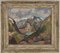 Artista svedese, Paesaggio norvegese, Metà del XX secolo, Dipinto ad olio, Incorniciato, Immagine 2