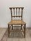 Antique English Side Chair with Moorish Styling 1