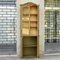 Bookcase with Lacquered Doors 8