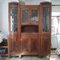 Vintage Brown Walnut Cupboard 1