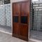 Solid Walnut Frameless Double Door, Italy, Early 1800s 2