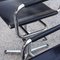 Swivel Chairs in Leather and Steel, 1980s, Set of 2 7