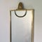 Italian Brass Wall Mirror, 1950s 10