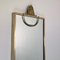 Italian Brass Wall Mirror, 1950s 12