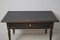 Antique Swedish Gustavian Black Pine Table 9