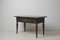 Antiker schwedischer Gustavianischer Tisch aus Schwarzem Kiefernholz 4