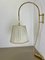 Verstellbare italienische Wandlampe aus Messing, 1960er 3