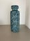 Vintage Turquoise Vase in Fat Lava from Scheurich, 1970s, Image 2
