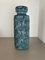Vintage Turquoise Vase in Fat Lava from Scheurich, 1970s, Image 3