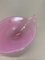 Large Italian Shell Bowl in Pink Opaline Murano Glass, 1970s, Image 14