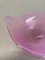 Large Italian Shell Bowl in Pink Opaline Murano Glass, 1970s 5