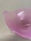 Large Italian Shell Bowl in Pink Opaline Murano Glass, 1970s, Image 5