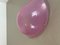 Large Italian Shell Bowl in Pink Opaline Murano Glass, 1970s, Image 17