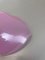 Cuenco italiano grande de cristal de Murano opalino rosa, años 70, Imagen 20