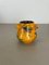 Vintage German Orange Ceramic Studio Pottery Vase by Marei Ceramics, 1970s 4