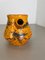 Vase Studio Poterie Vintage Orange en Céramique par Marei Ceramics, Allemagne, 1970s 11