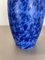 Große Fat Lava Blaue Bodenvase aus Keramik von Scheurich, 1970er 9