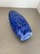 Large Pottery Fat Lava Blue Floor Vase from Scheurich, 1970s, Image 19