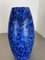 Large Pottery Fat Lava Blue Floor Vase from Scheurich, 1970s, Image 15