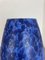 Large Pottery Fat Lava Blue Floor Vase from Scheurich, 1970s 6